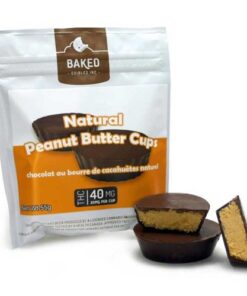 cannabis infused choco peanut cup