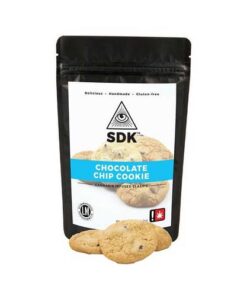 chocolade chip cannabiskoekje