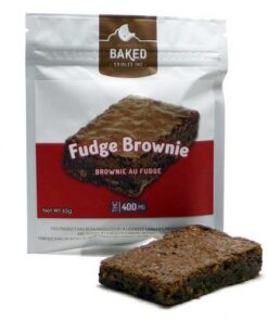 gebakken fudge brownie snoep