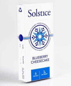 voorgerolde bosbessen cheesecake